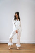 Load image into Gallery viewer, Dahlia Pajamas - White