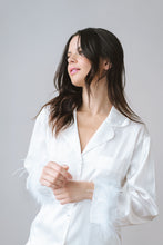 Load image into Gallery viewer, Dahlia Pajamas - White