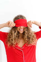Load image into Gallery viewer, The Late Nighter Sleep Mask - Red
