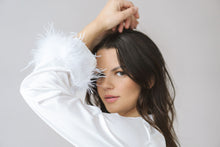 Load image into Gallery viewer, Dahlia Pajamas - White

