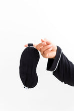 Load image into Gallery viewer, The Late Nighter Sleep Mask - Black
